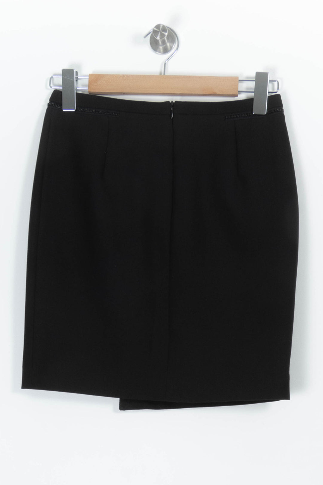 Jupe Portefeuille Noire - Taille XS/34 de la marque Comptoir des Cotonniers | PARAD97783 - Vendu par Paradigme - Image 4