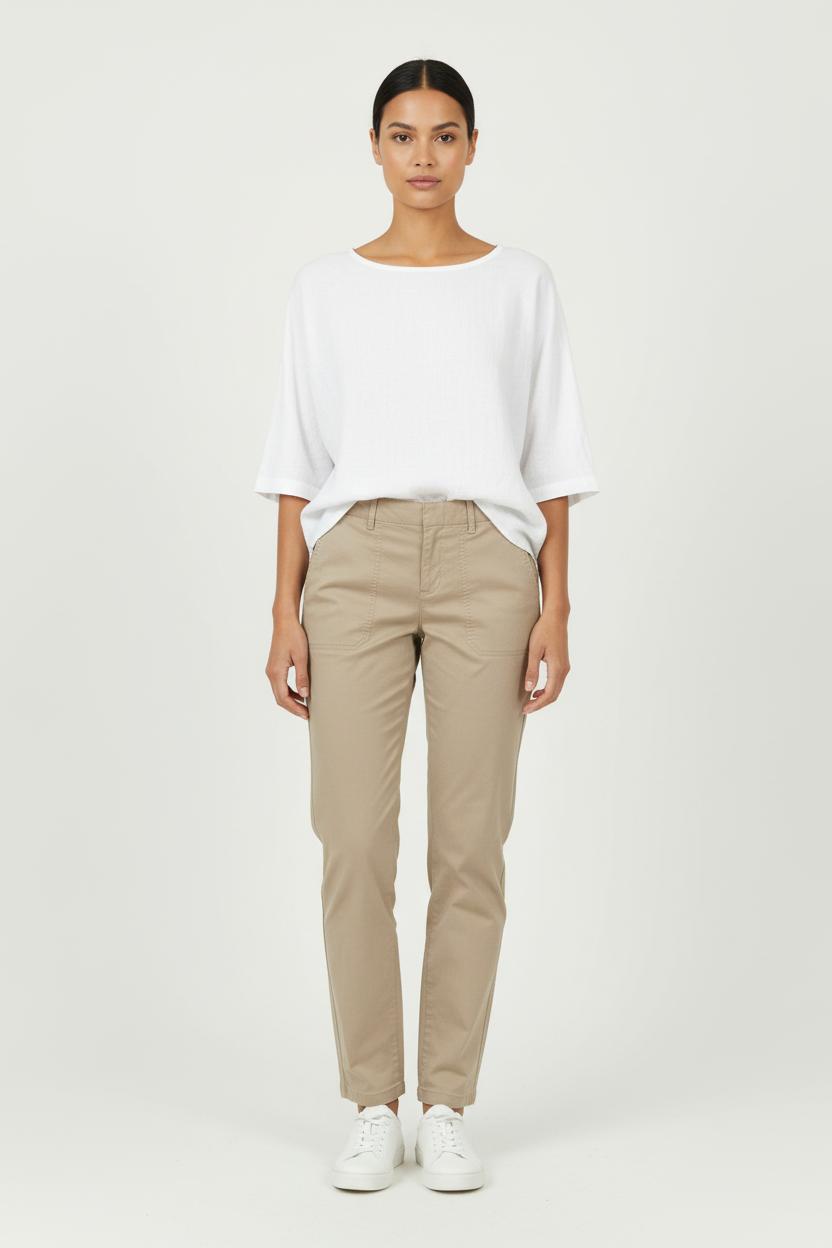 Pantalon Beige - Taille XS/34 de la marque Comptoir des Cotonniers | PARAD97784 - Vendu par Paradigme - Image 1
