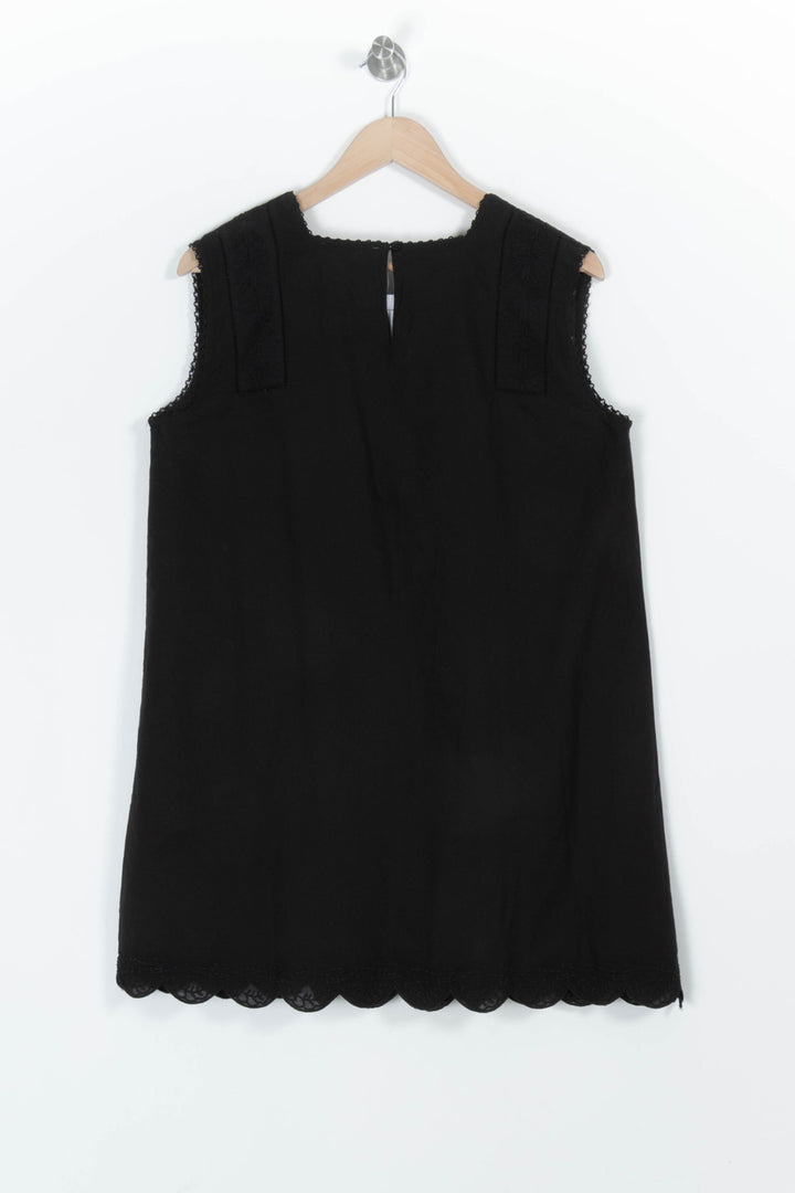 Robe Droite Noire - Taille M/38 de la marque Agnès b. | PARAD97788 - Vendu par Paradigme - Image 4