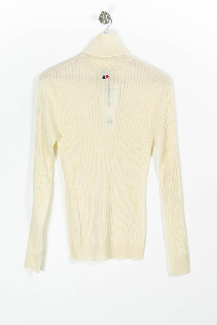 Pull Col Roulé Beige - Taille M/38 de la marque La Française | PARAD97789 - Vendu par Paradigme - Image 4