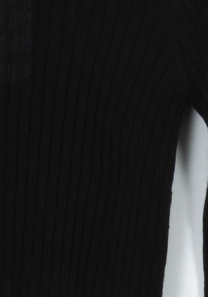 Pull Col Roulé Noir - Taille M/38 de la marque La Française | PARAD97790 - Vendu par Paradigme - Image 3
