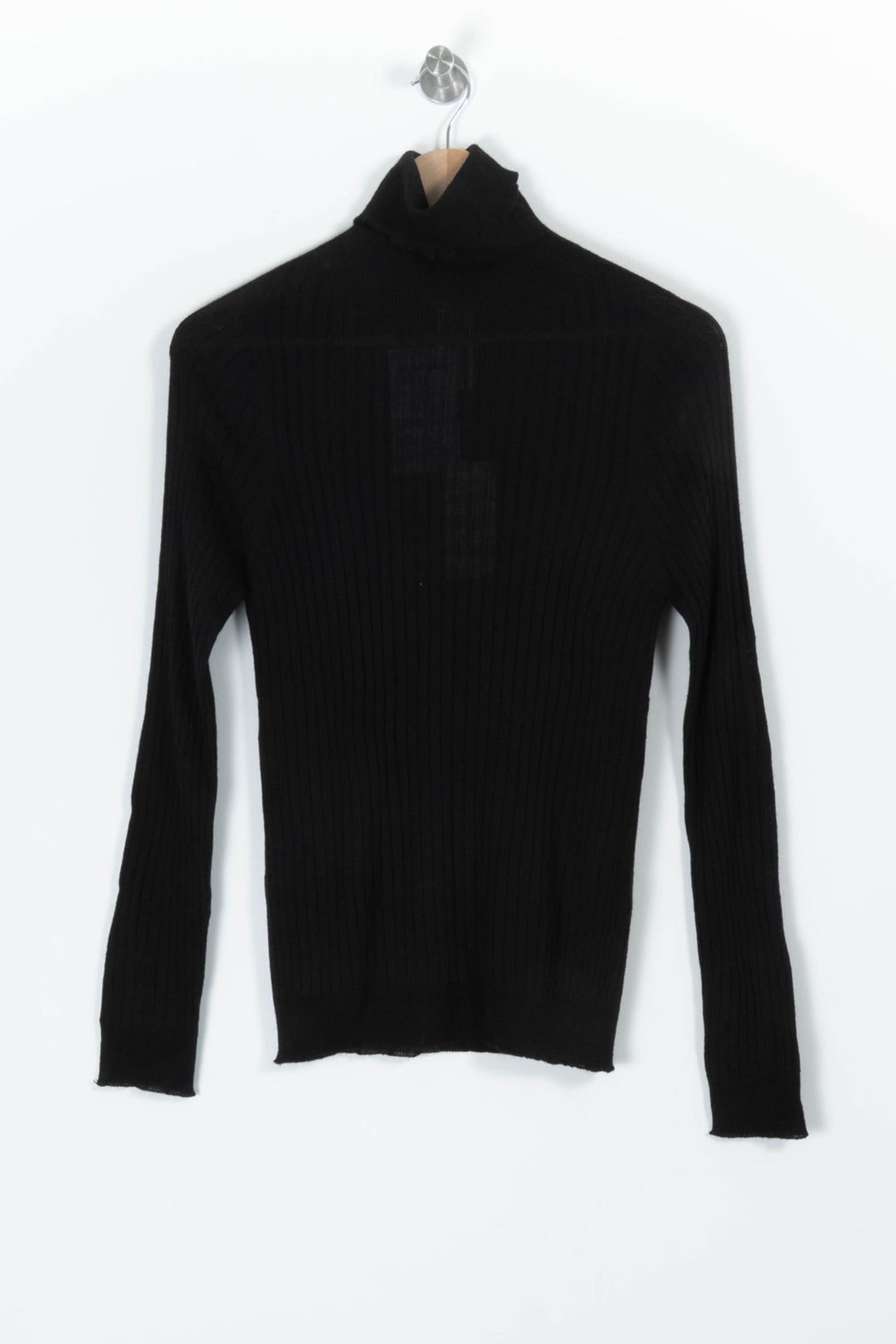 Pull Col Roulé Noir - Taille M/38 de la marque La Française | PARAD97790 - Vendu par Paradigme - Image 2