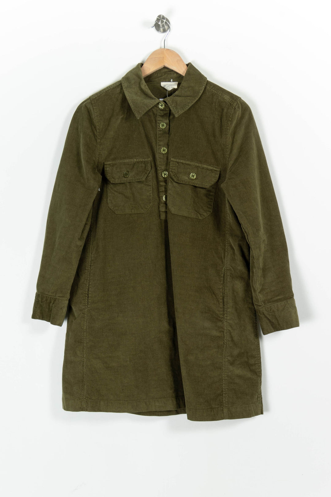 Robe Chemise Verte - Taille S/36 de la marque Petite Mendigote | PARAD97792 - Vendu par Paradigme - Image 2