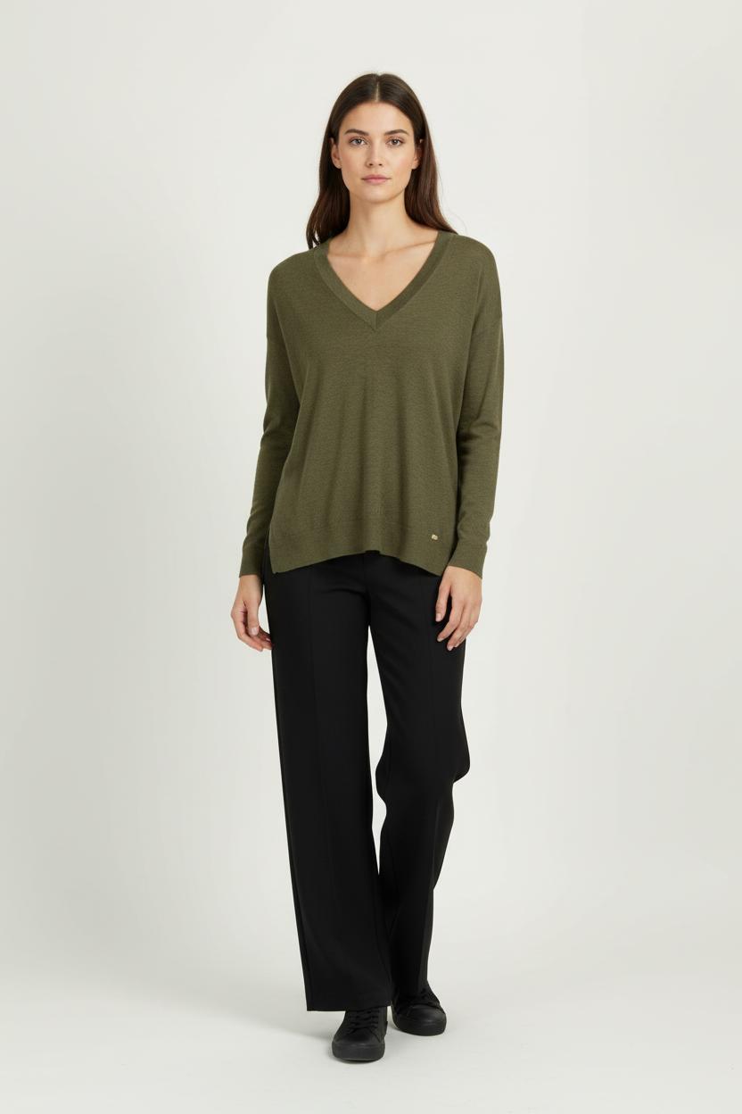 Pull Vert - Taille S/36 de la marque La Petite Etoile | PARAD97793 - Vendu par Paradigme - Image 1