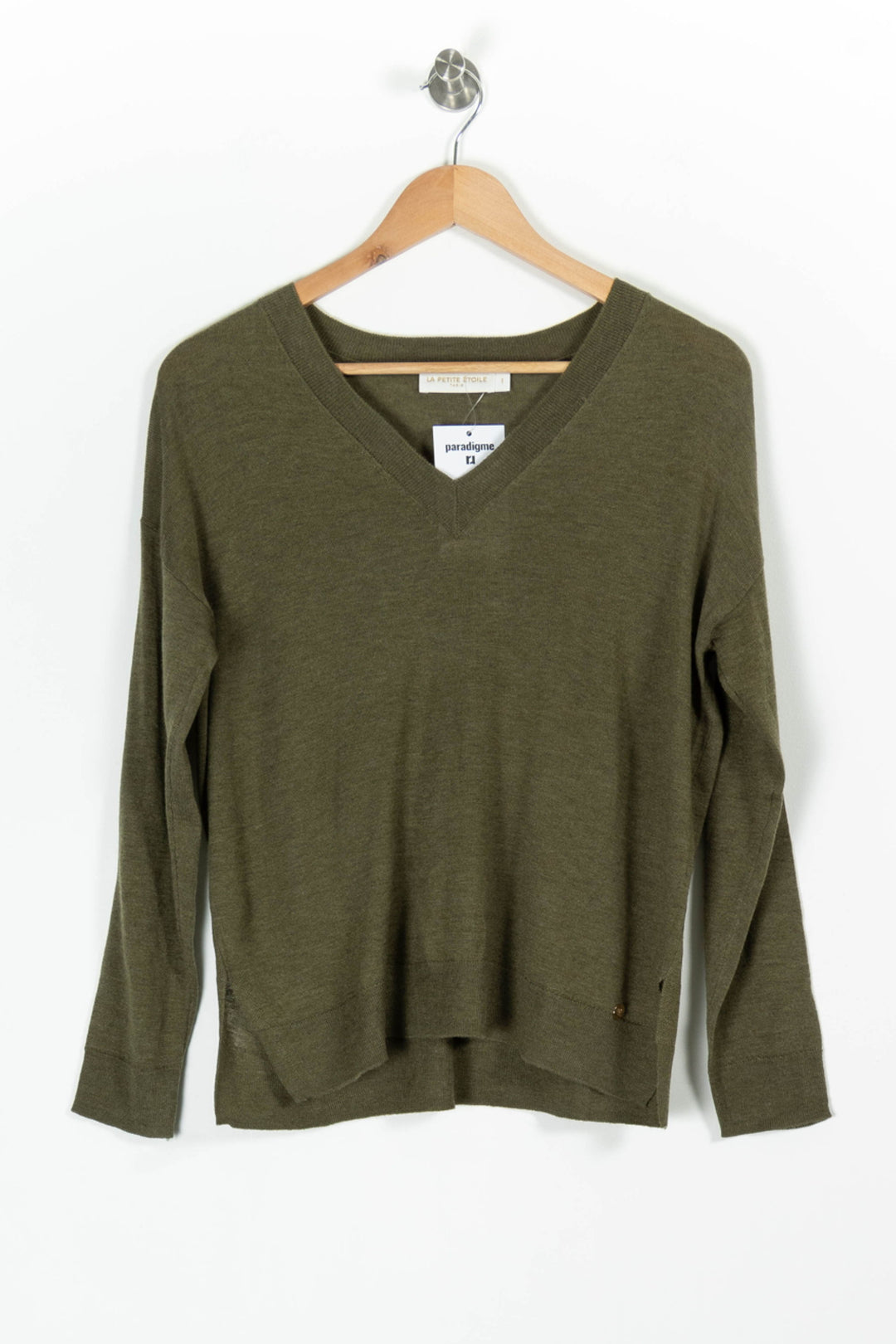 Pull Vert - Taille S/36 de la marque La Petite Etoile | PARAD97793 - Vendu par Paradigme - Image 2