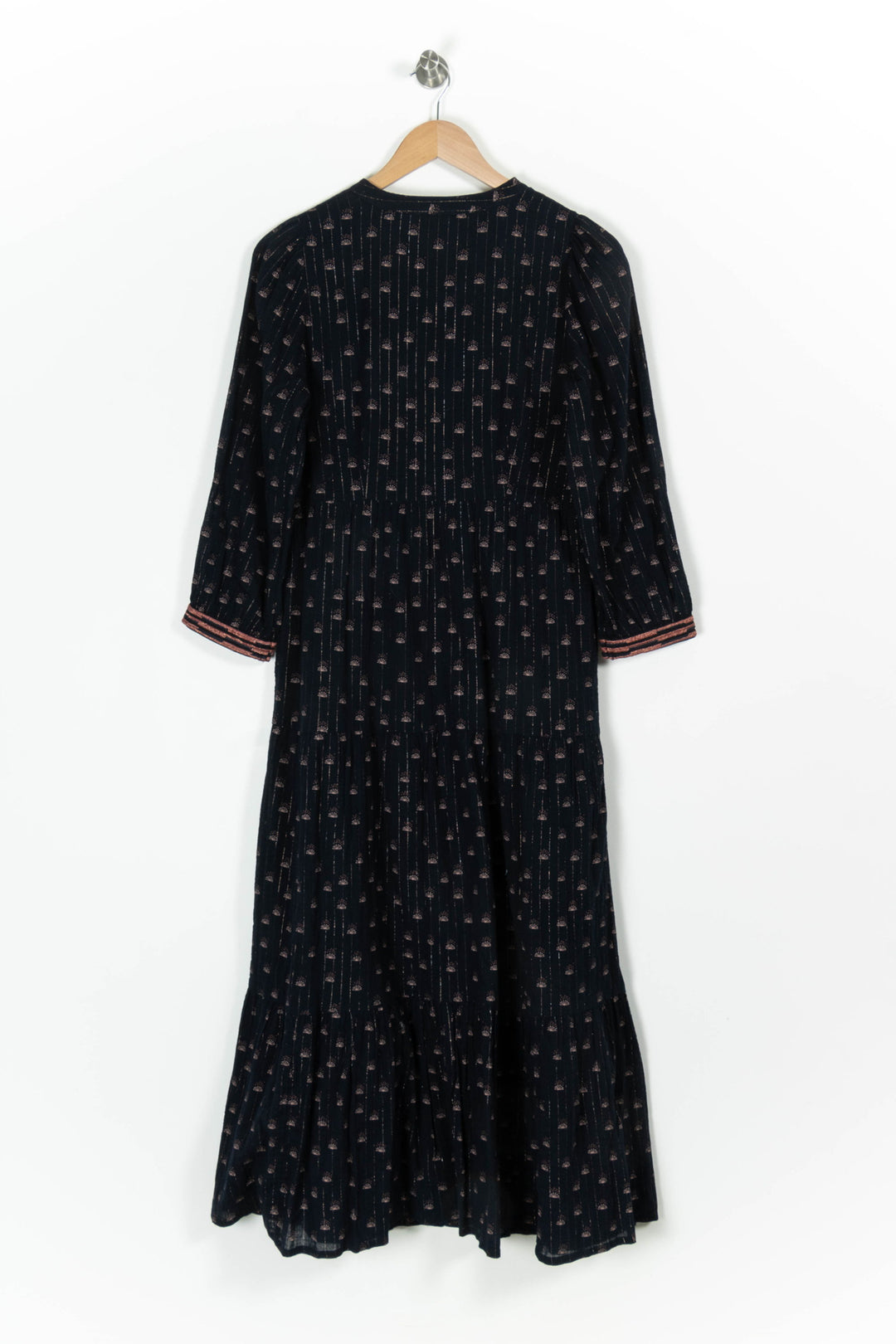 Robe Longue Noire et Rose - Taille S/36 de la marque Maison 123 | PARAD97797 - Vendu par Paradigme - Image 4