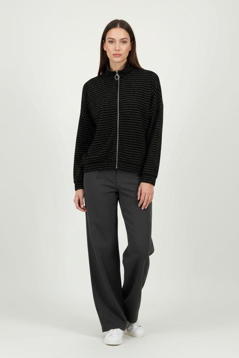Gilet Noir et Doré - Taille S/36 de la marque Des petits hauts | PARAD97802 - Vendu par Paradigme - Image 1