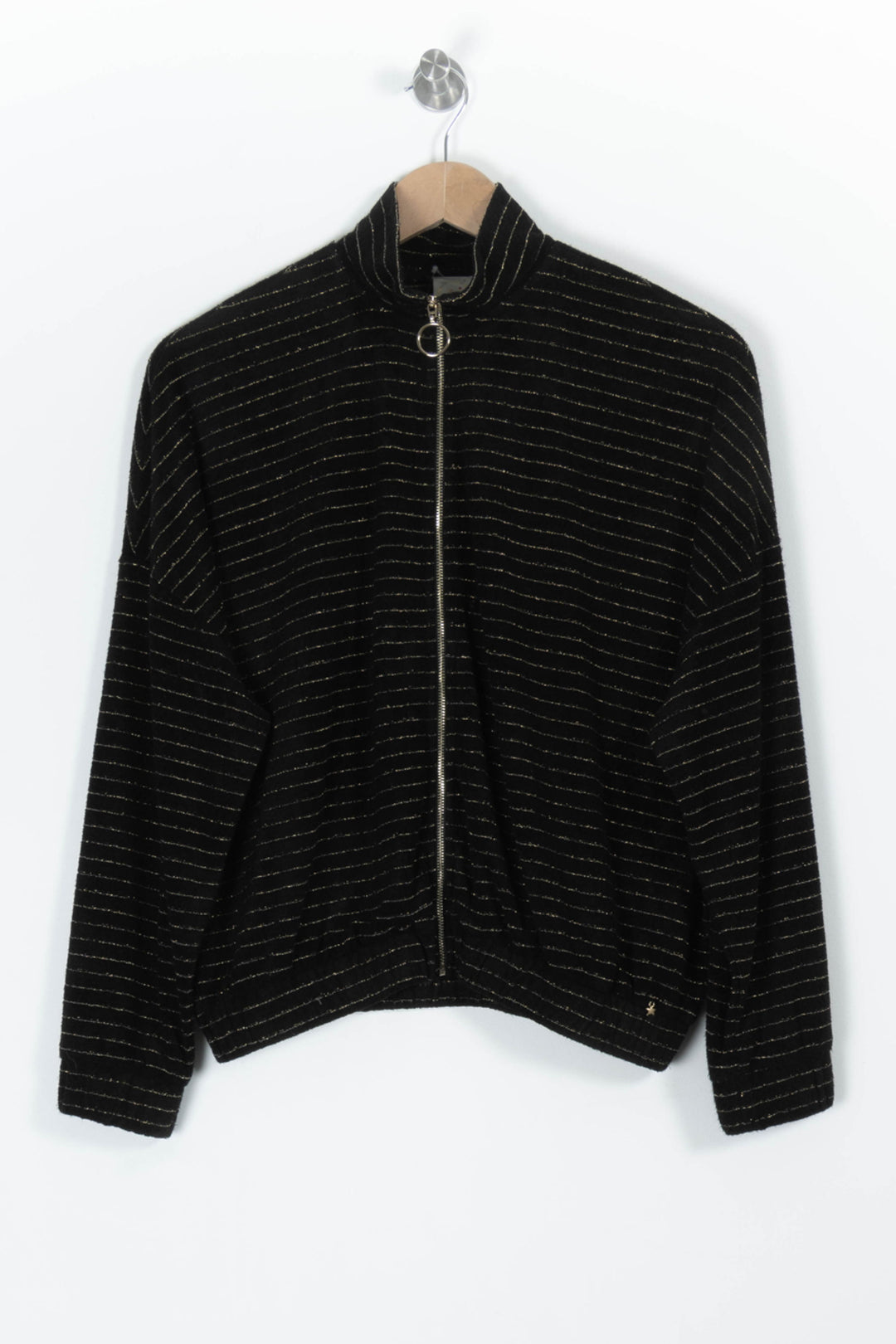 Gilet Noir et Doré - Taille S/36 de la marque Des petits hauts | PARAD97802 - Vendu par Paradigme - Image 2