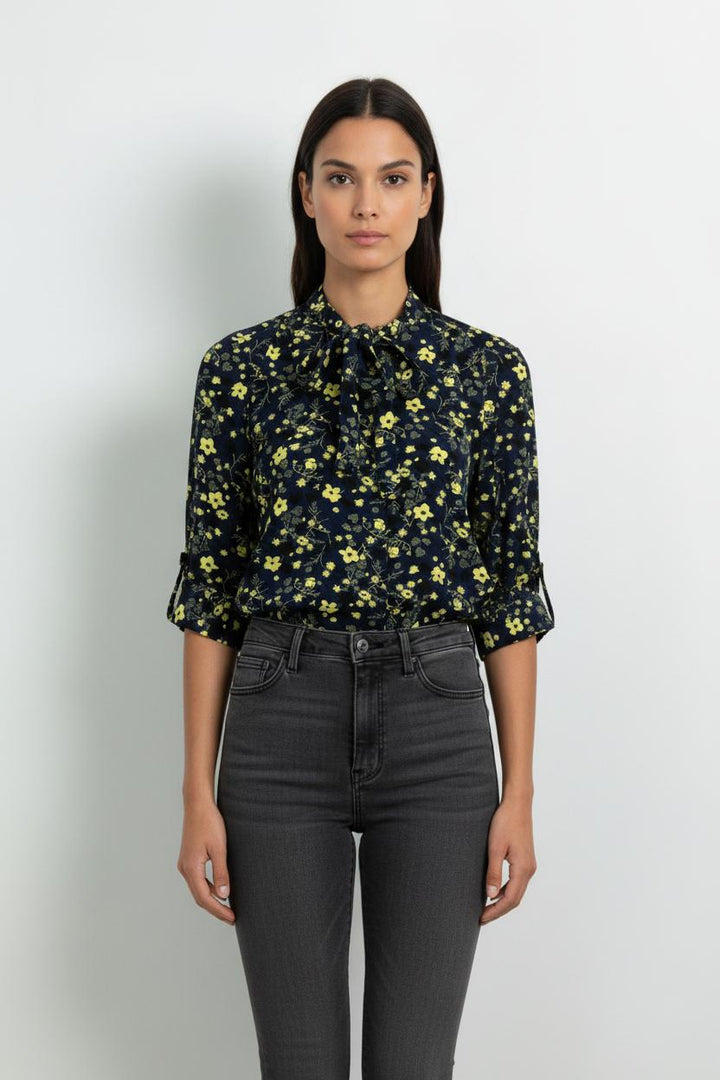 Blouse Noire et Jaune - Taille S/36 de la marque Zadig&Voltaire | PARAD97804 - Vendu par Paradigme - Image 1