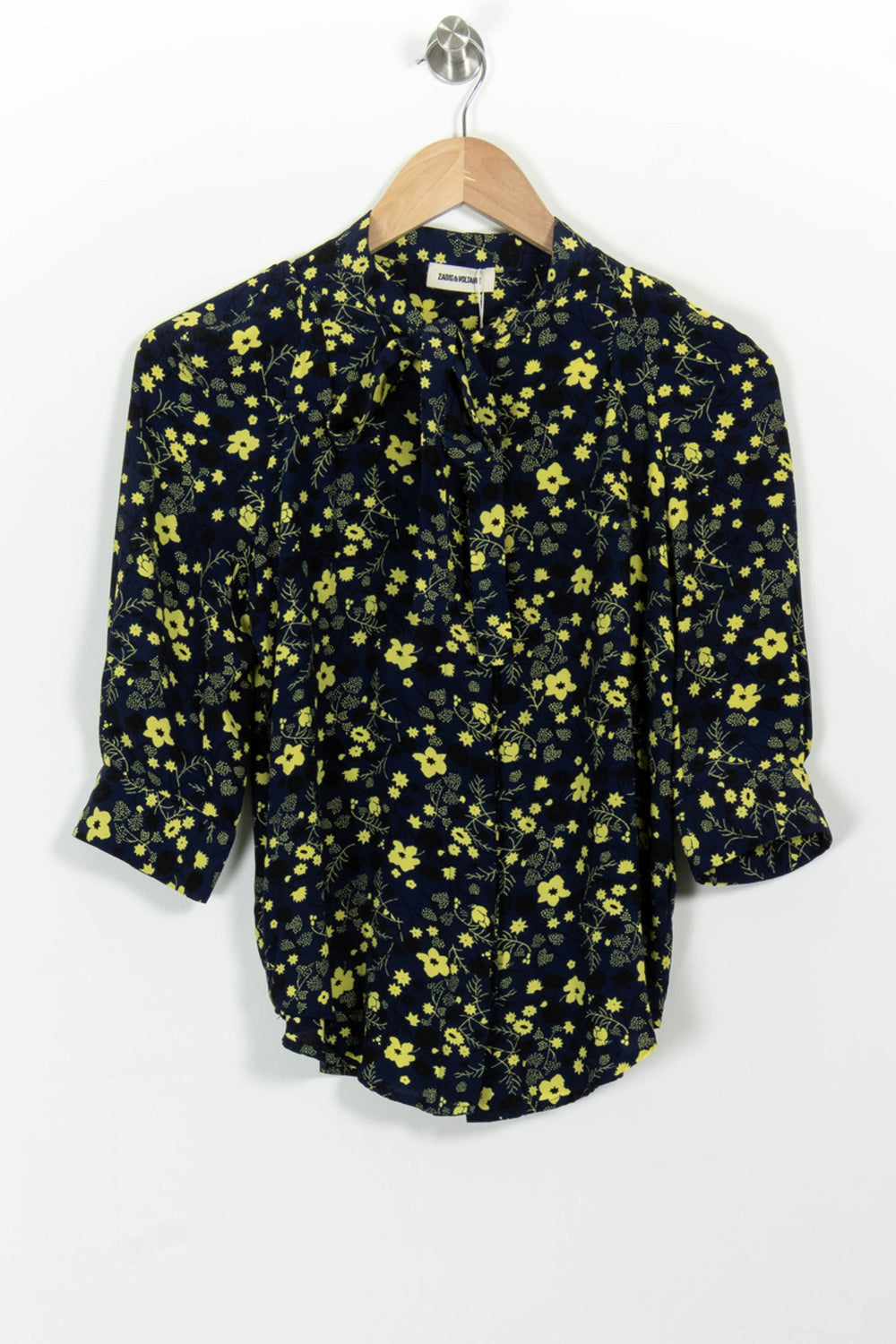 Blouse Noire et Jaune - Taille S/36 de la marque Zadig&Voltaire | PARAD97804 - Vendu par Paradigme - Image 2