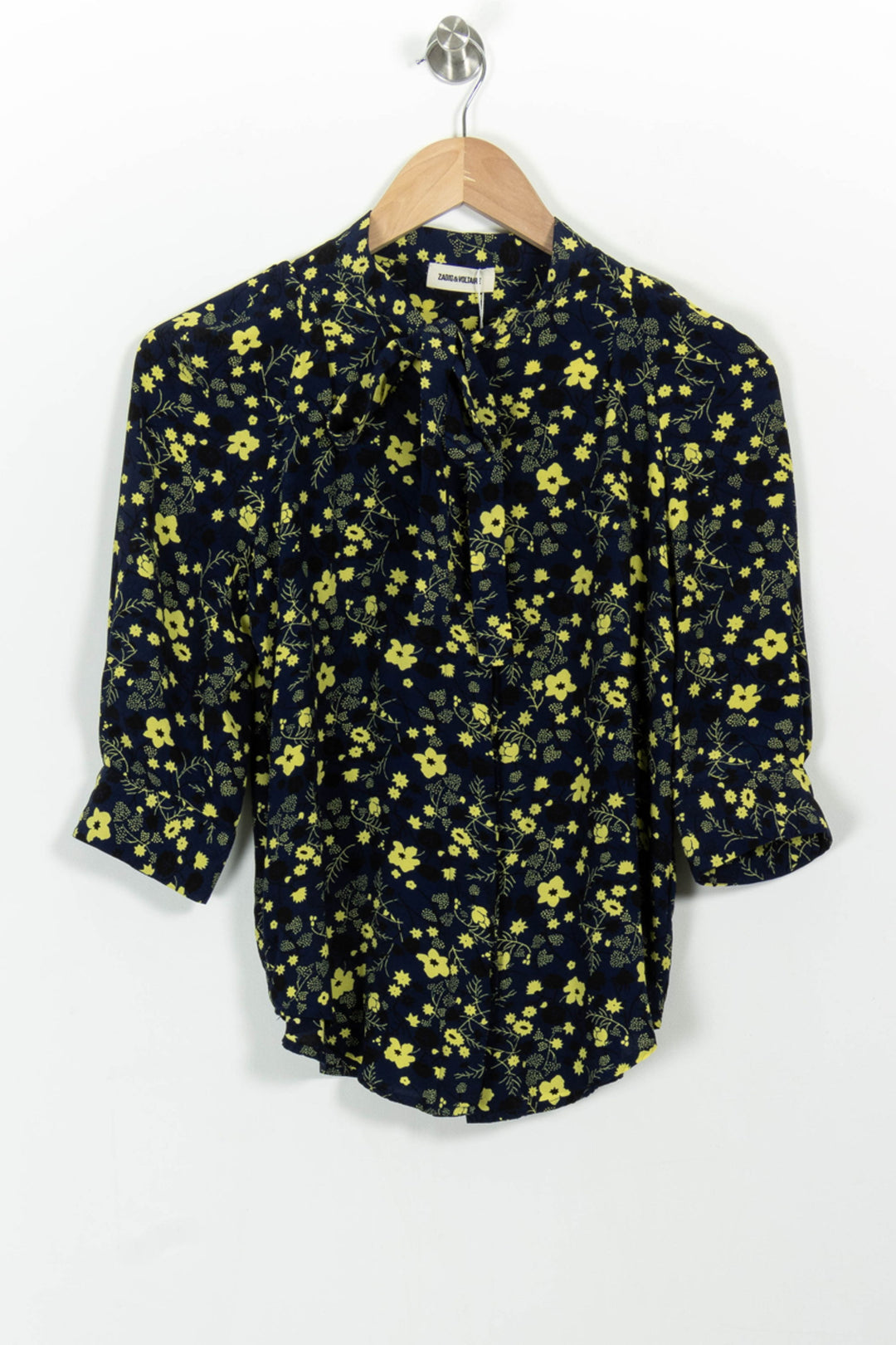 Blouse Noire et Jaune - Taille S/36 de la marque Zadig&Voltaire | PARAD97804 - Vendu par Paradigme - Image 2