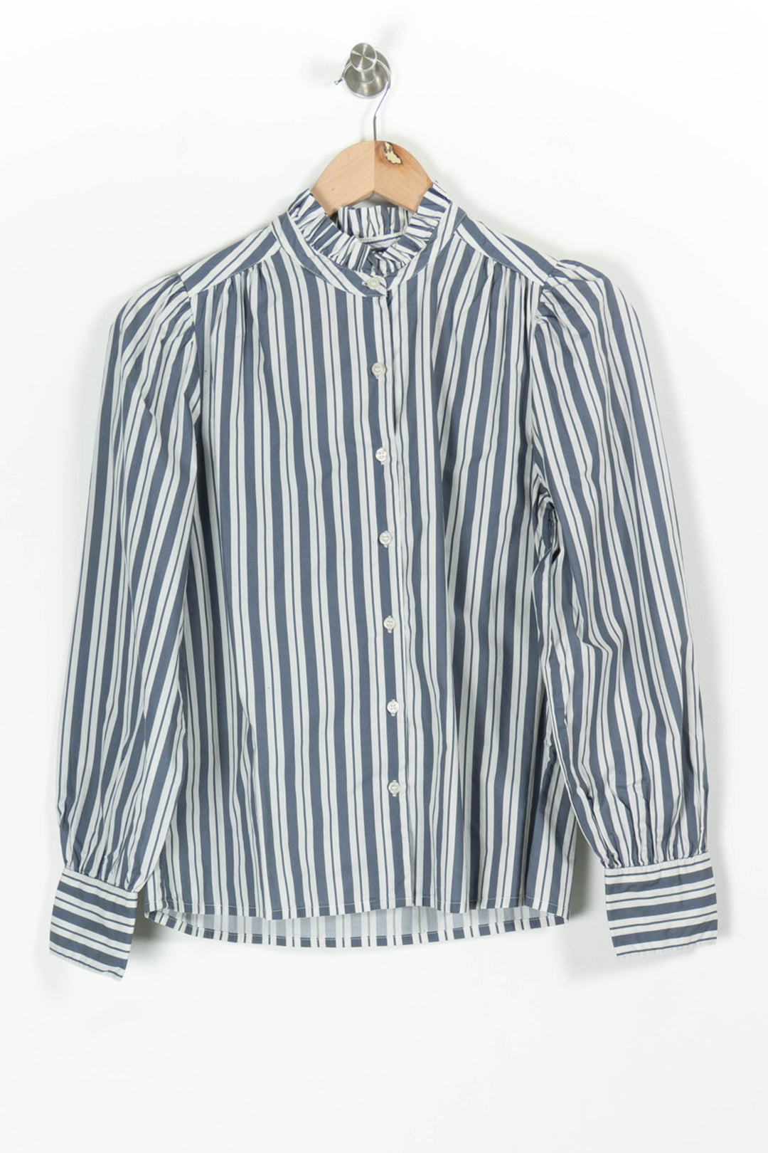 Chemise Bleu et Blanche - Taille XS/34 de la marque Petite Mendigote | PARAD97808 - Vendu par Paradigme - Image 2