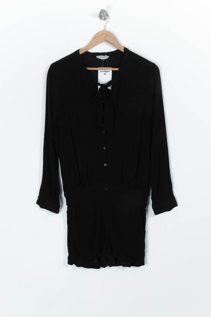 Combishort Noir - Taille S/36 de la marque ba&sh | PARAD97809 - Vendu par Paradigme - Image 2