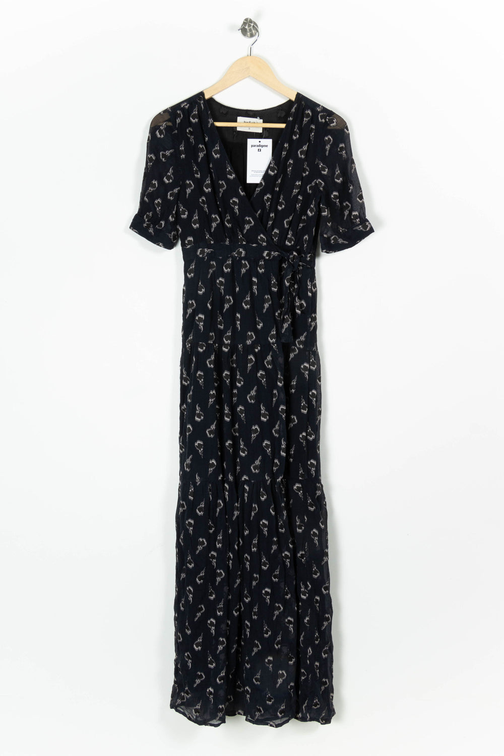 Robe Longue Bleue - Taille XS/34 de la marque ba&sh | PARAD97811 - Vendu par Paradigme - Image 2