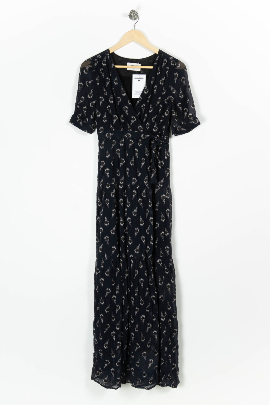 Robe Longue Bleue - Taille XS/34 de la marque ba&sh | PARAD97811 - Vendu par Paradigme - Image 2