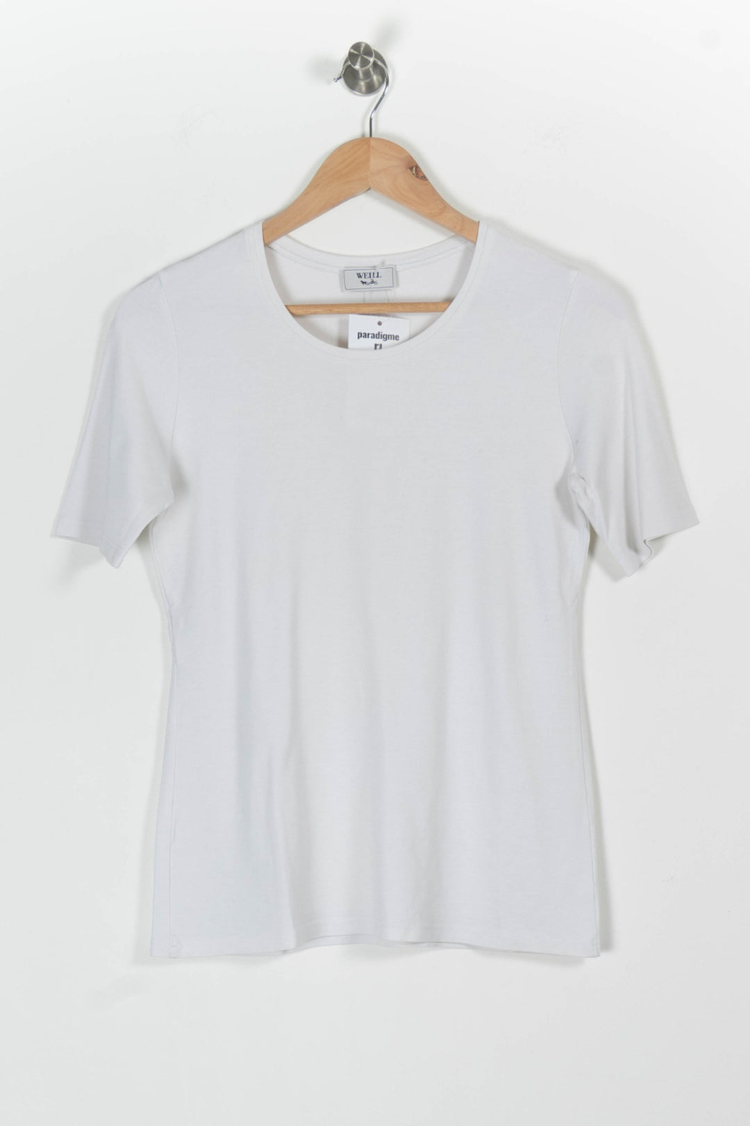 T-shirt Blanc - Taille L/40 de la marque Weill | PARAD97812 - Vendu par Paradigme - Image 2