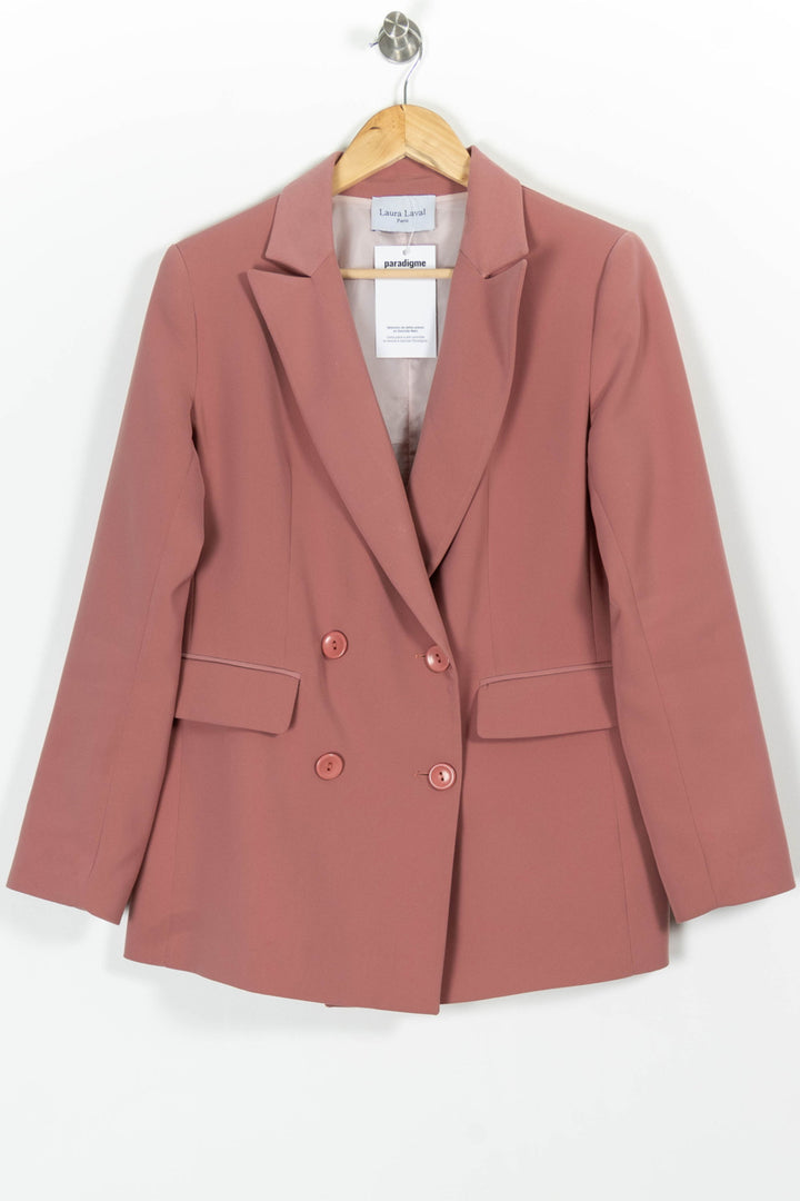 Blazer Rose - Taille M/38 de la marque Laura Laval | PARAD97814 - Vendu par Paradigme - Image 2