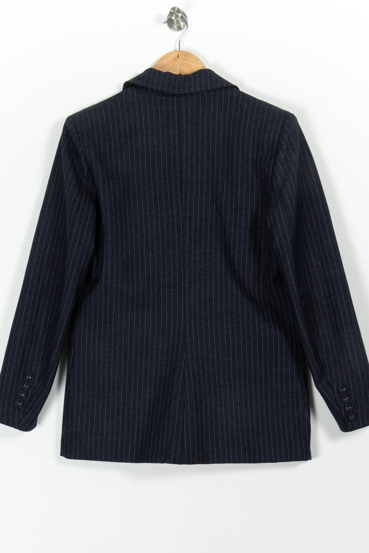 Blazer Bleu à Rayures - Taille S/36 de la marque Laura Laval | PARAD97815 - Vendu par Paradigme - Image 4