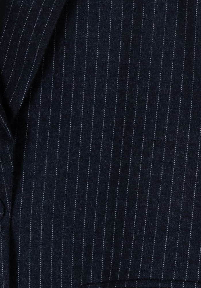 Blazer Bleu à Rayures - Taille S/36 de la marque Laura Laval | PARAD97815 - Vendu par Paradigme - Image 3