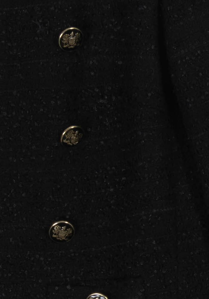 Veste Droite Noire - Taille M/38 de la marque Weill | PARAD97821 - Vendu par Paradigme - Image 3