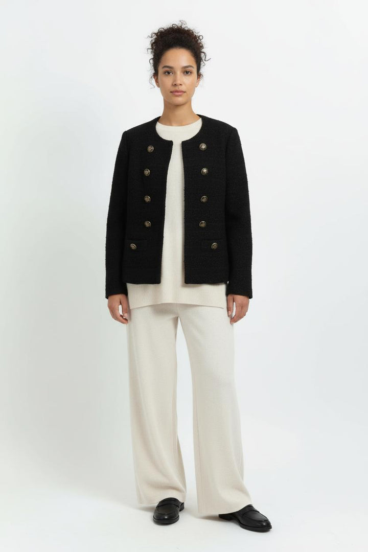 Veste Droite Noire - Taille M/38 de la marque Weill | PARAD97821 - Vendu par Paradigme - Image 1