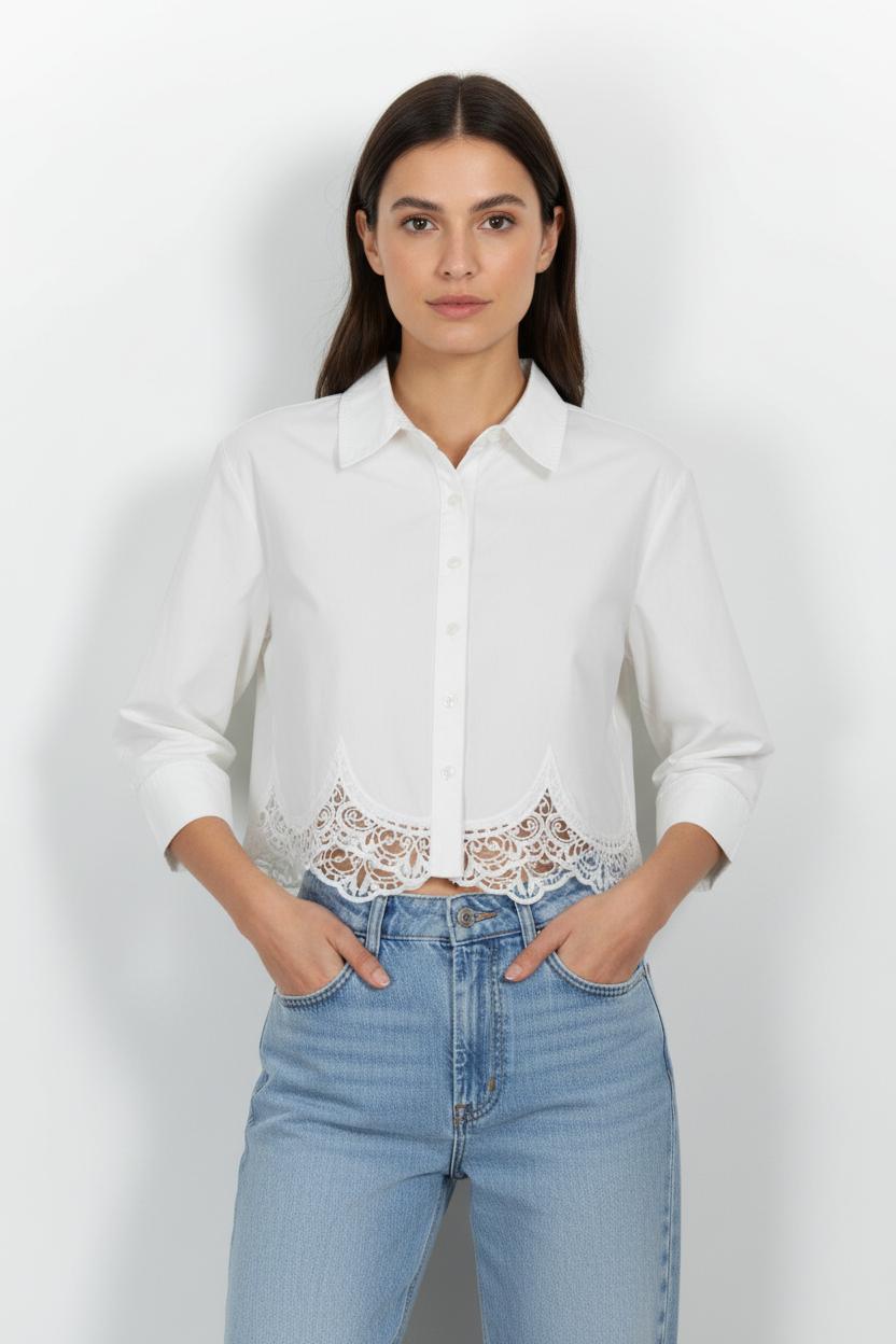 Chemise Blanche - Taille T.U. de la marque Laura Laval | PARAD97824 - Vendu par Paradigme - Image 1
