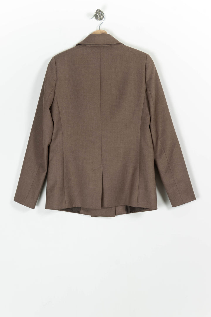 Blazer Marron - Taille S/36 de la marque Laura Laval | PARAD97825 - Vendu par Paradigme - Image 4