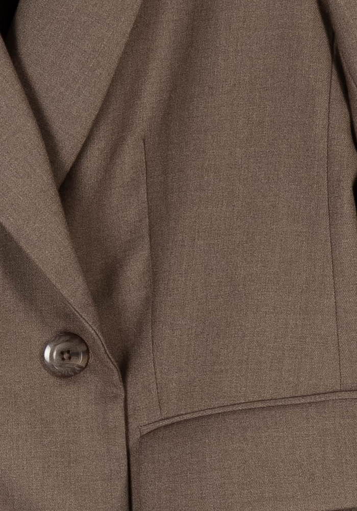 Blazer Marron - Taille S/36 de la marque Laura Laval | PARAD97825 - Vendu par Paradigme - Image 3