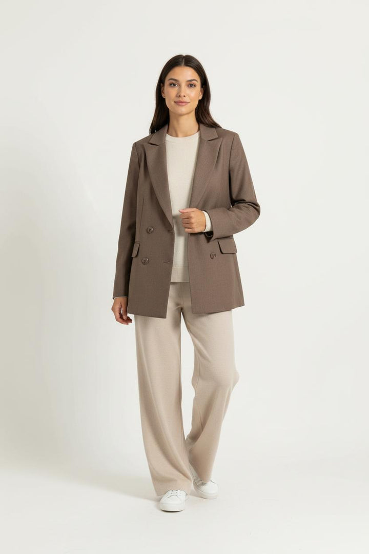 Blazer Marron - Taille S/36 de la marque Laura Laval | PARAD97825 - Vendu par Paradigme - Image 1