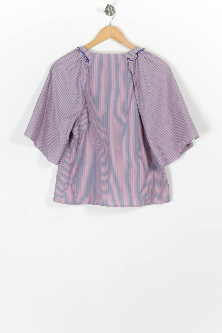 Blouse Violette et Bleue - Taille S/36 de la marque Karl Marc John | PARAD97827 - Vendu par Paradigme - Image 4