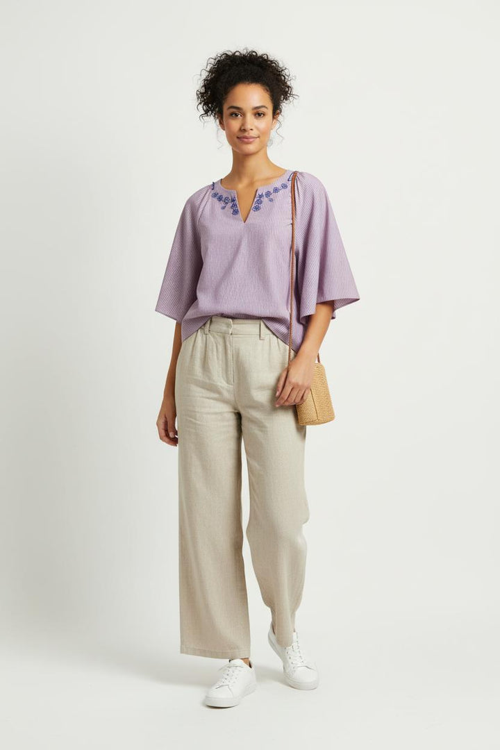Blouse Violette et Bleue - Taille S/36 de la marque Karl Marc John | PARAD97835 - Vendu par Paradigme - Image 1