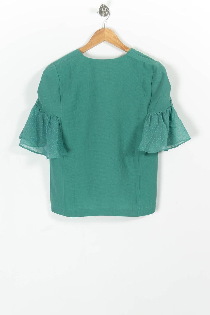Blouse Verte - Taille XS/34 de la marque Karl Marc John | PARAD97837 - Vendu par Paradigme - Image 4