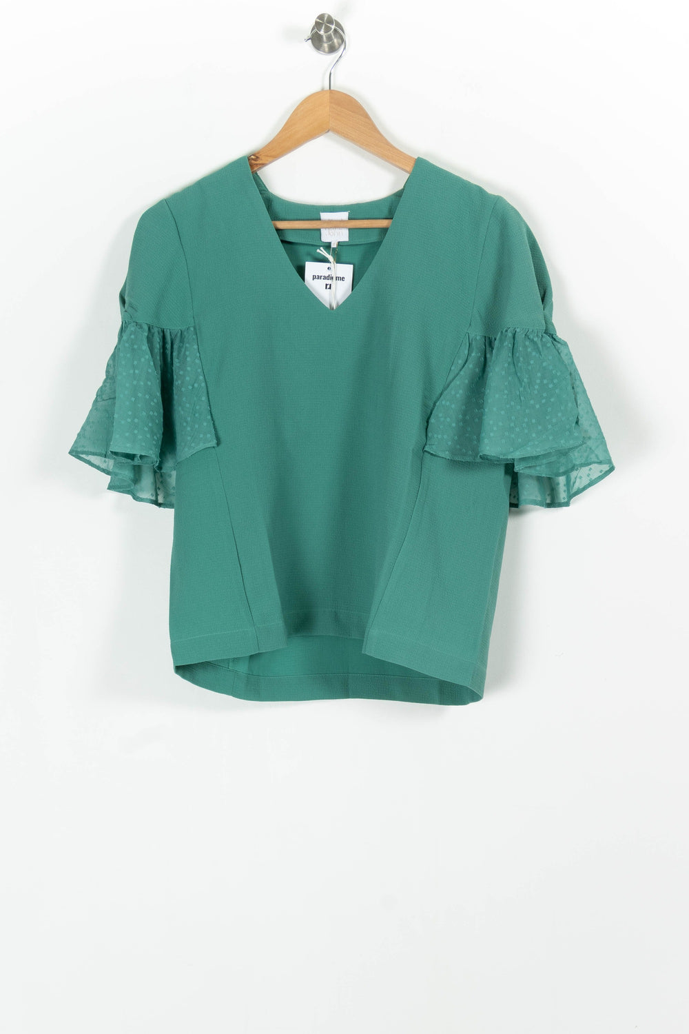 Blouse Verte - Taille XS/34 de la marque Karl Marc John | PARAD97837 - Vendu par Paradigme - Image 2