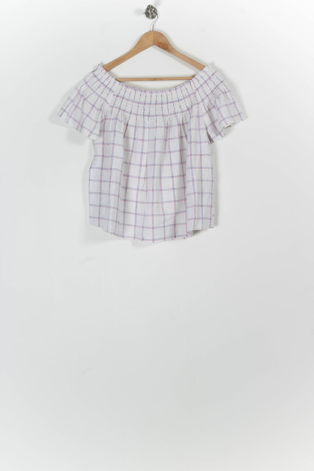 Blouse Blanche et Violette - Taille L/40 de la marque Karl Marc John | PARAD97845 - Vendu par Paradigme - Image 2