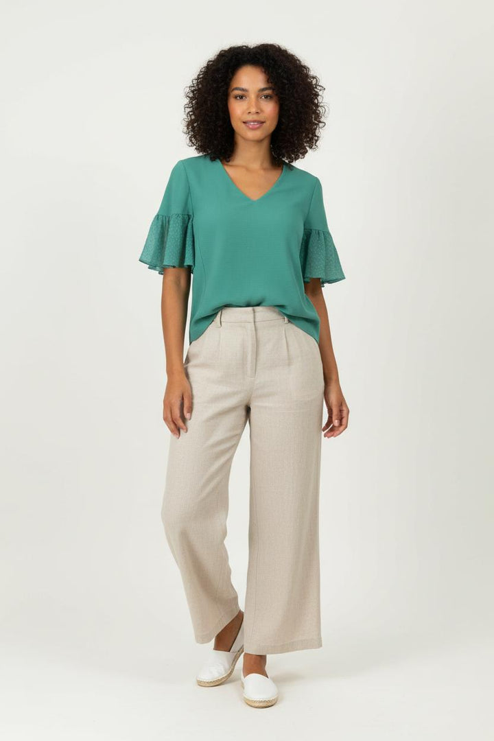 Blouse Verte - Taille S/36 de la marque Karl Marc John | PARAD97846 - Vendu par Paradigme - Image 1