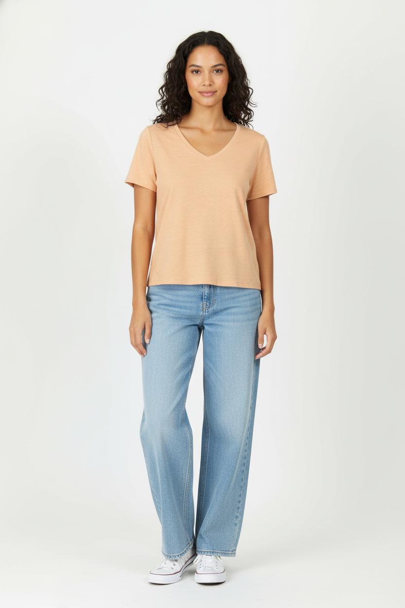 Tee-shirt Orange - Taille S/36 de la marque Claudie Pierlot | PARAD97849 - Vendu par Paradigme - Image 1