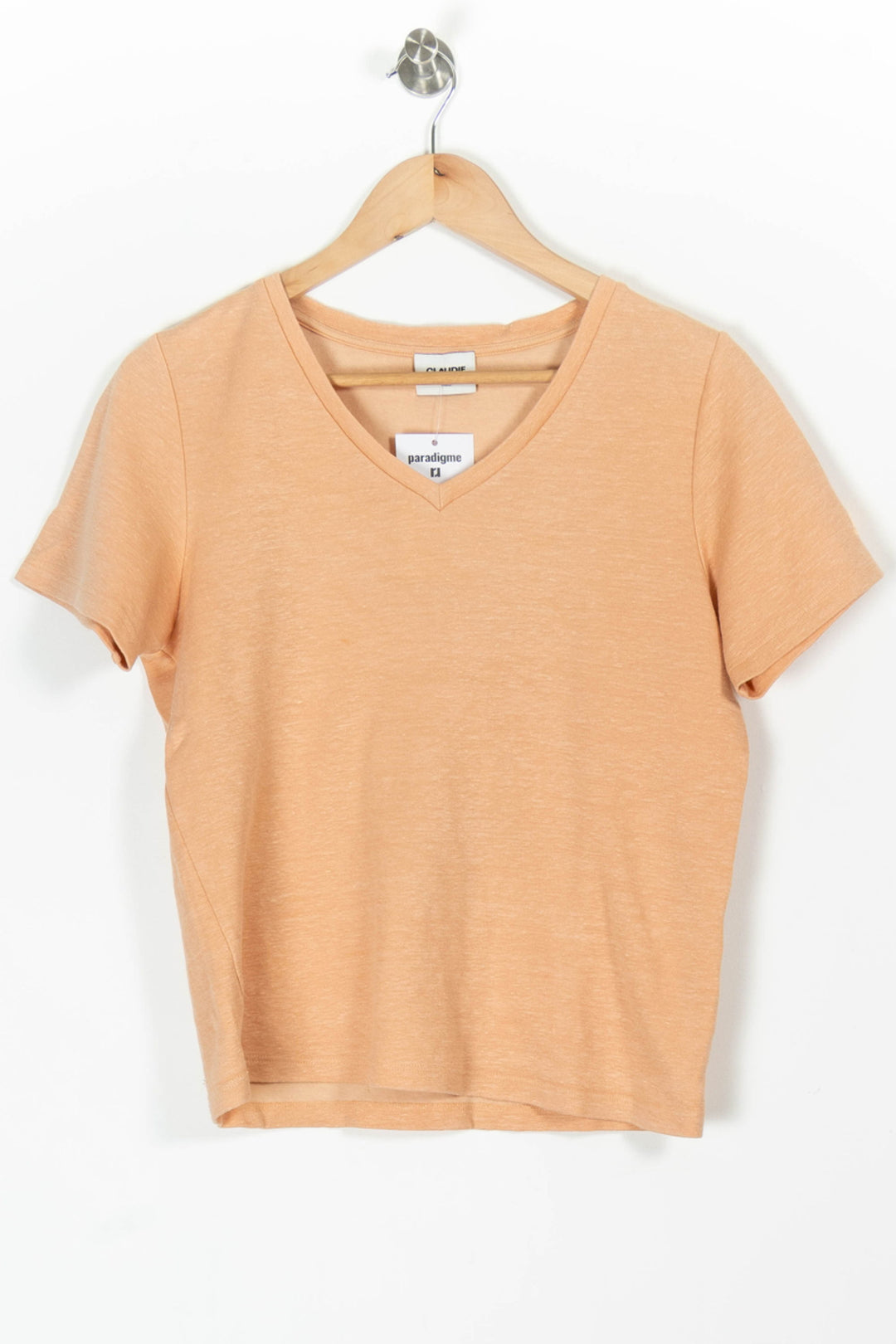 Tee-shirt Orange - Taille S/36 de la marque Claudie Pierlot | PARAD97849 - Vendu par Paradigme - Image 2