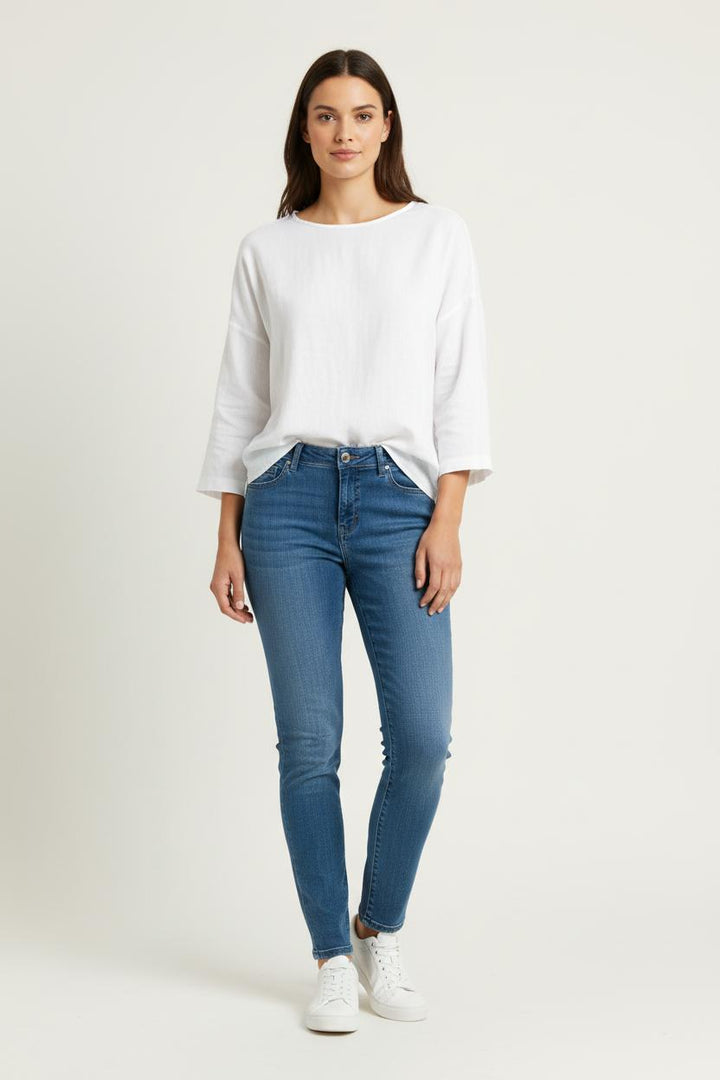 Jean Slim Bleu - Taille S/36 de la marque Sud express | PARAD97851 - Vendu par Paradigme - Image 1