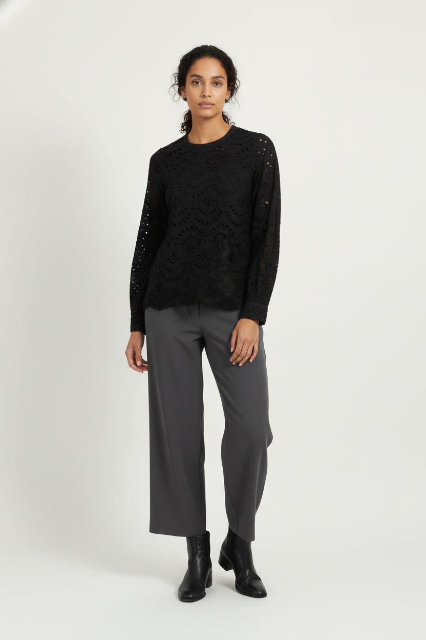 Blouse Noire - Taille XS/34 de la marque IKKS | PARAD97866 - Vendu par Paradigme - Image 1