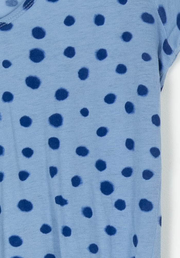 Tee-shirt Bleu à Pois Bleus - Taille M/38 de la marque One Step | PARAD97867 - Vendu par Paradigme - Image 3