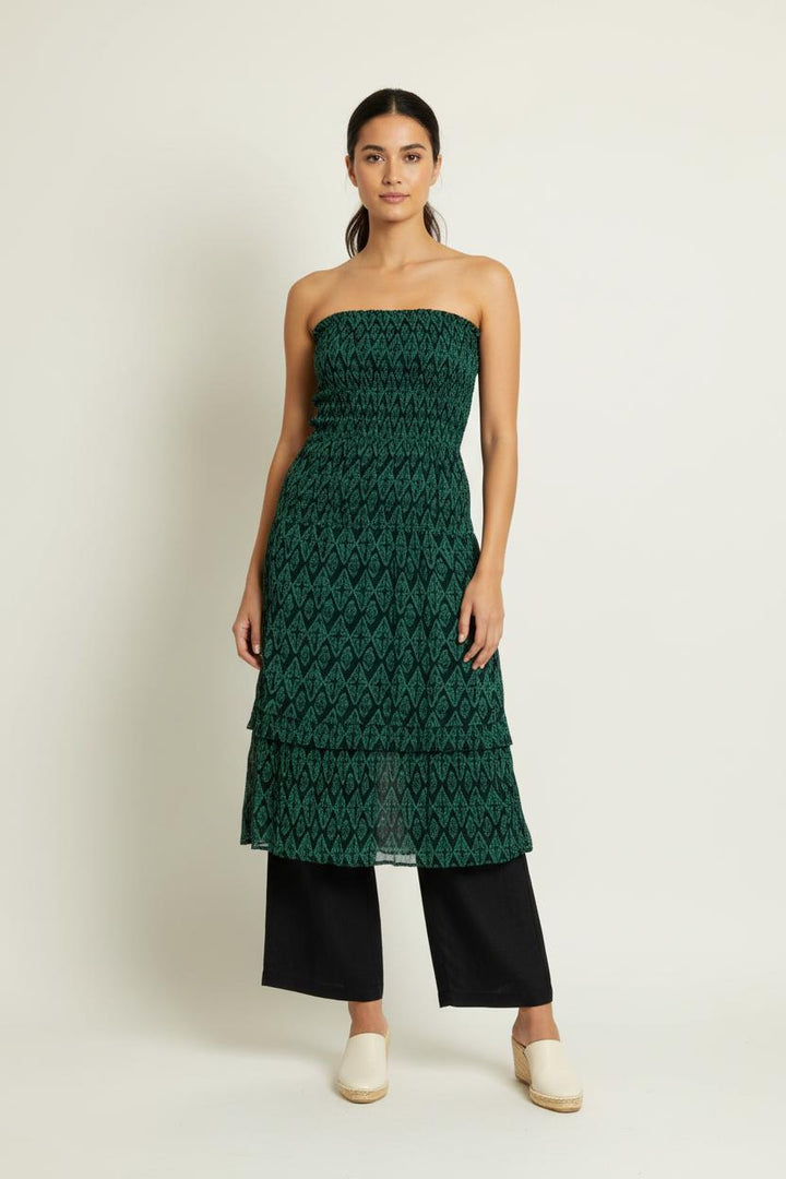 Jupe Longue Verte - Taille XL/42 de la marque La Fée Maraboutée | PARAD97869 - Vendu par Paradigme - Image 1