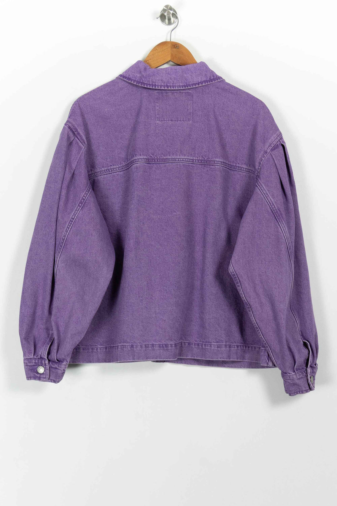 Veste en jean violette - Taille L/40 de la marque Levi's | PARAD97873 - Vendu par Paradigme - Image 4