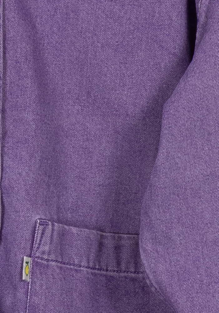 Veste en jean violette - Taille L/40 de la marque Levi's | PARAD97873 - Vendu par Paradigme - Image 3