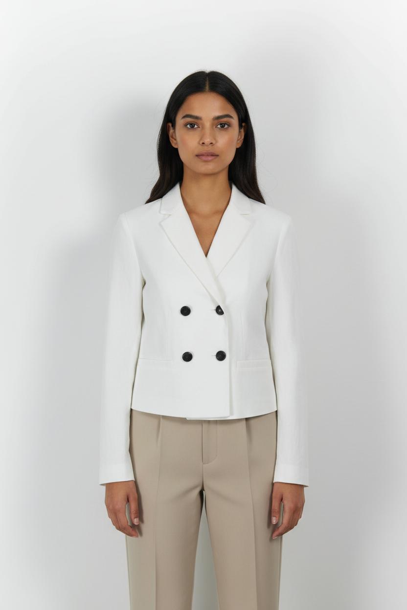 Blazer Blanc - Taille M/38 de la marque IKKS | PARAD97876 - Vendu par Paradigme - Image 1