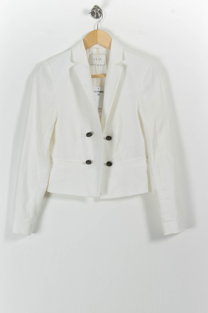 Blazer Blanc - Taille M/38 de la marque IKKS | PARAD97876 - Vendu par Paradigme - Image 2