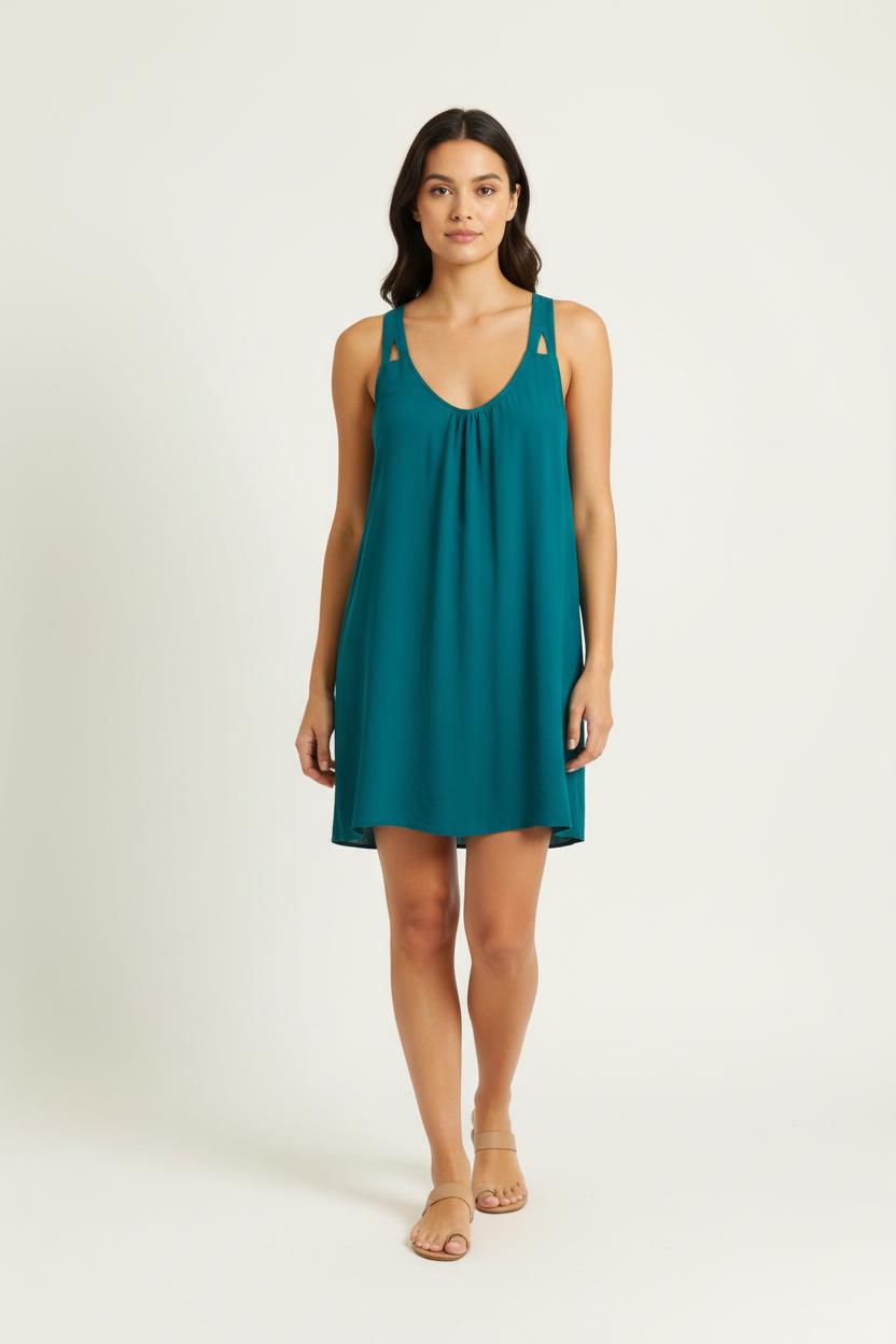 Robe Courte Bleue - Taille M/38 de la marque IKKS | PARAD97879 - Vendu par Paradigme - Image 1