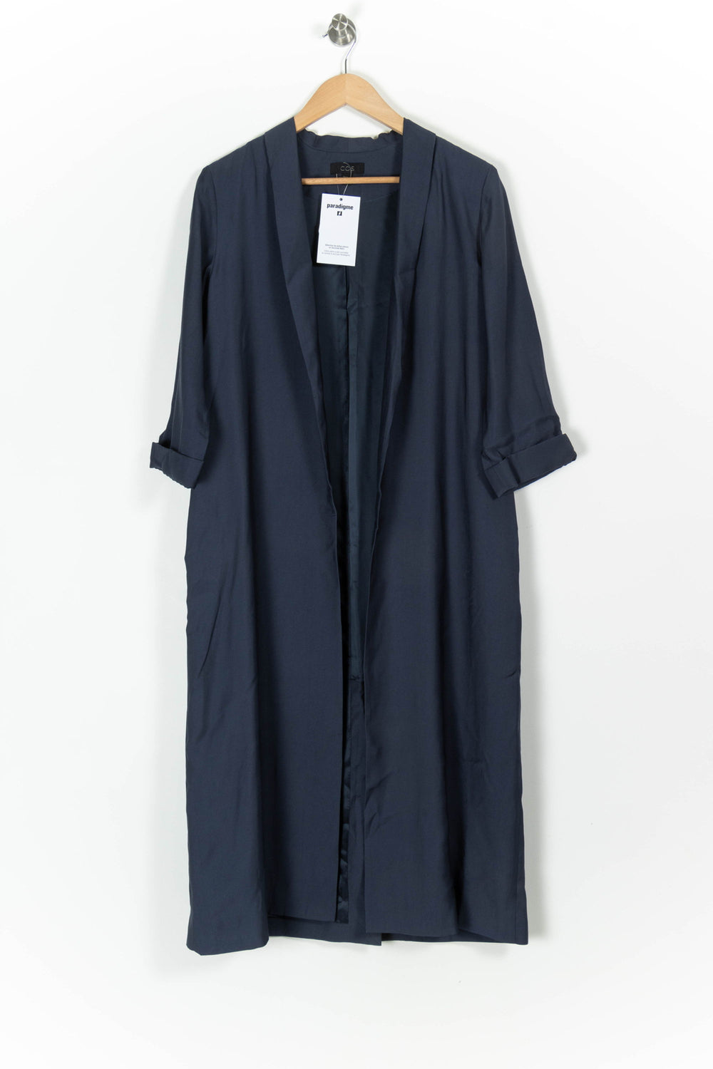 Trench Bleu - Taille XS/34 de la marque COS | PARAD97880 - Vendu par Paradigme - Image 2