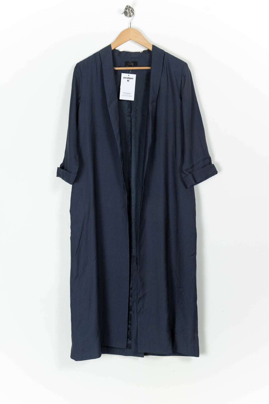 Trench Bleu - Taille XS/34 de la marque COS | PARAD97880 - Vendu par Paradigme - Image 2