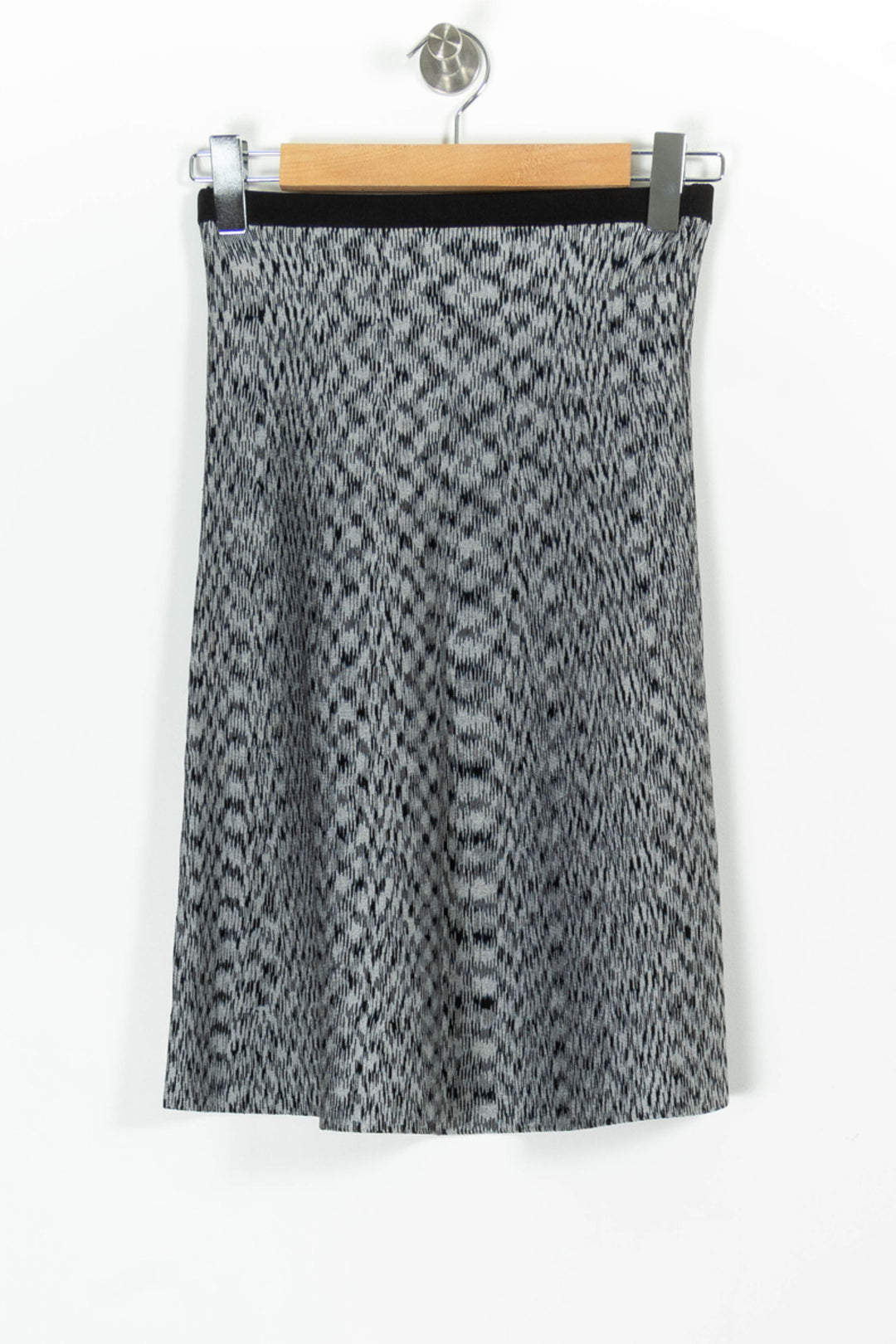 Jupe Midi Grise - Taille M/38 de la marque Sandro | PARAD97886 - Vendu par Paradigme - Image 2