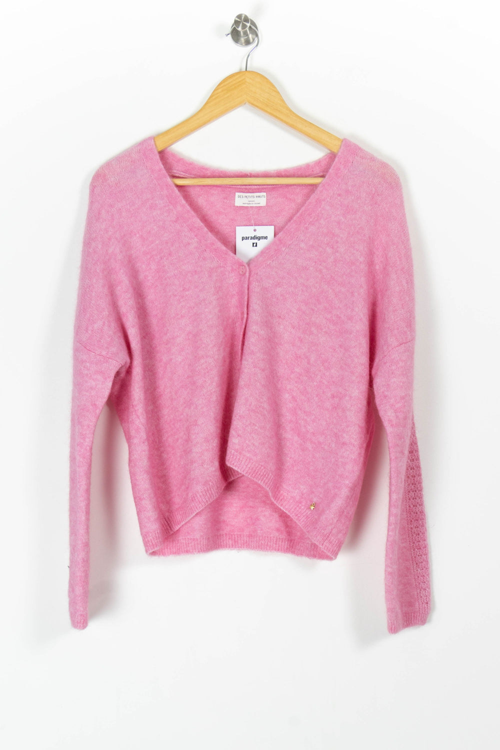 Cardigan Rose - Taille S/36 de la marque Des petits hauts | PARAD97891 - Vendu par Paradigme - Image 2